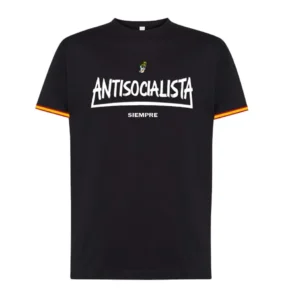 Camiseta Antisocialista - FRANKIN